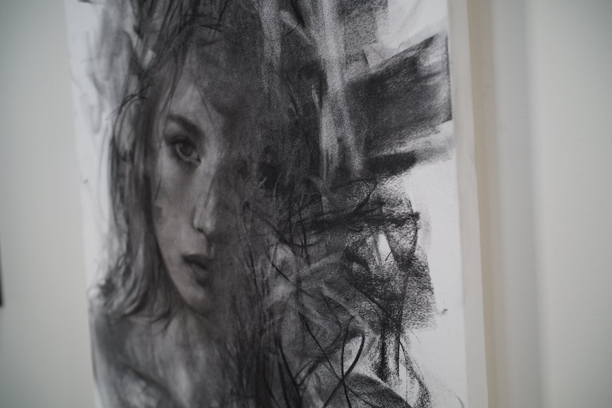 Soft Ruin | Original Drawing - Mad Charcoal