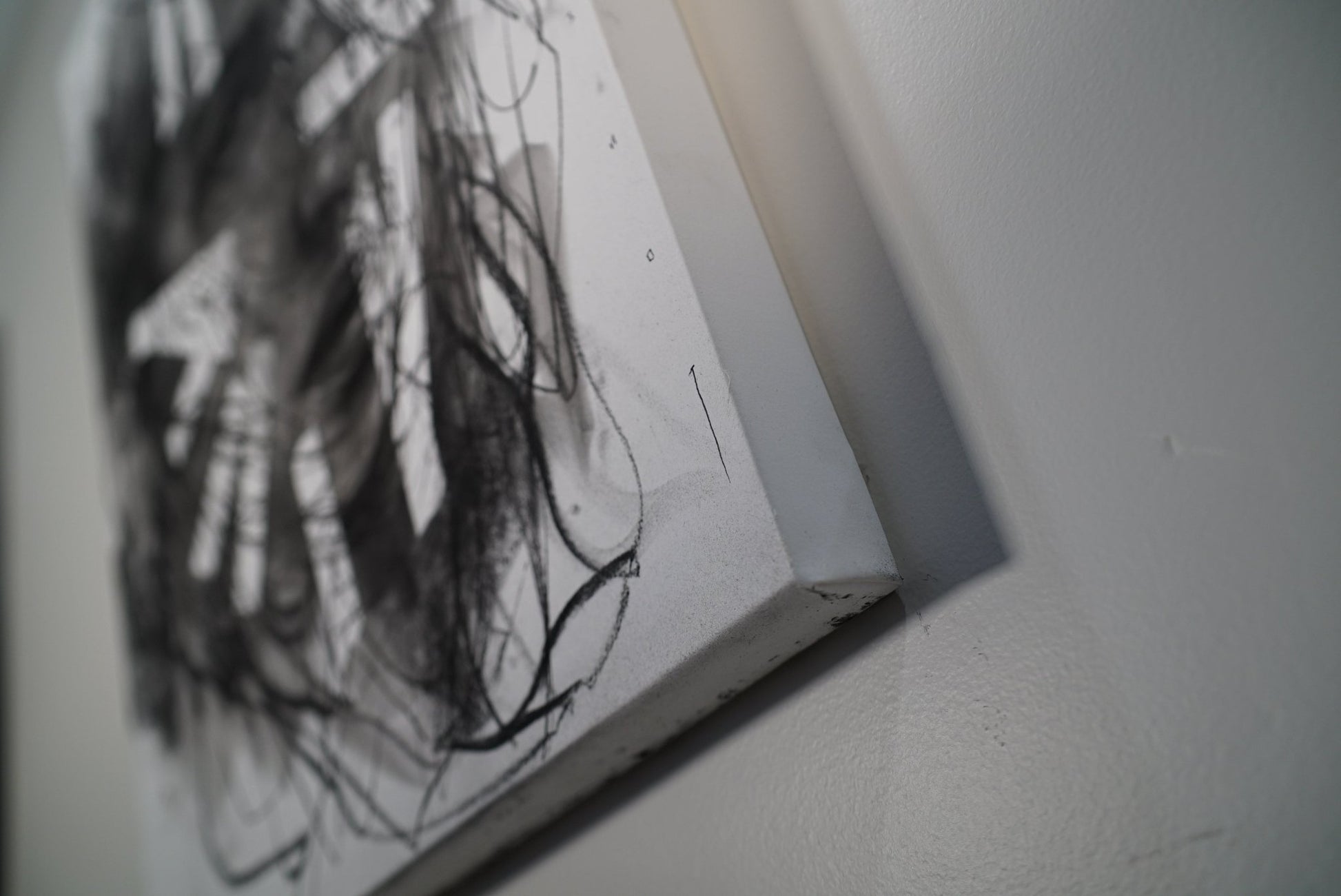 Somewhere I Couldn't Follow | Charcoal Original Drawing - Mad Charcoal