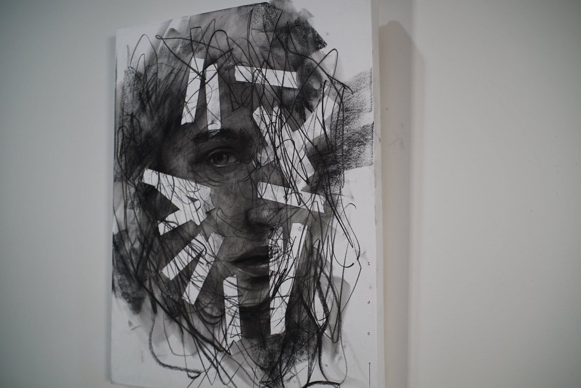 Somewhere I Couldn't Follow | Charcoal Original Drawing - Mad Charcoal