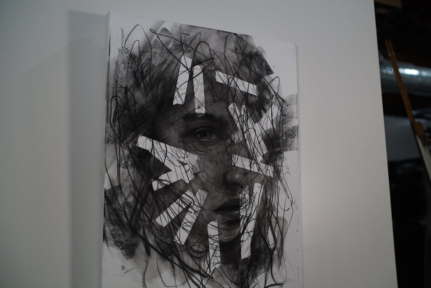 Somewhere I Couldn't Follow | Charcoal Original Drawing - Mad Charcoal