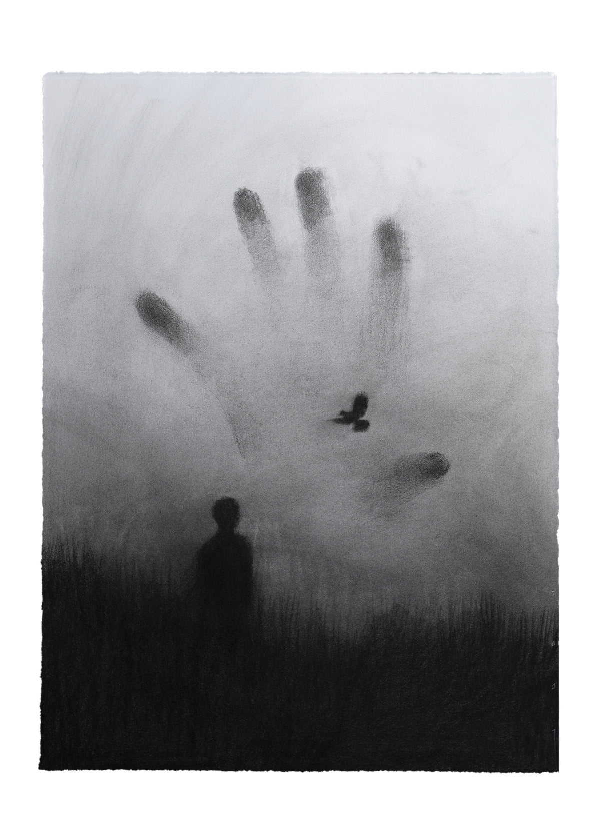 Sovereignty | Original Drawing - Mad Charcoal