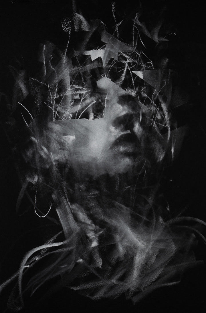 Spirit Inside | Original Drawing - Mad Charcoal
