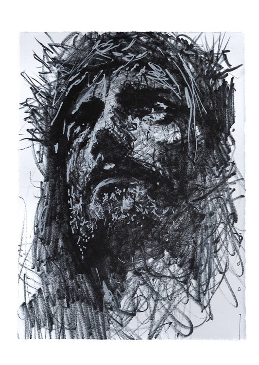 Suffering Servant | Original Drawing - Mad Charcoal