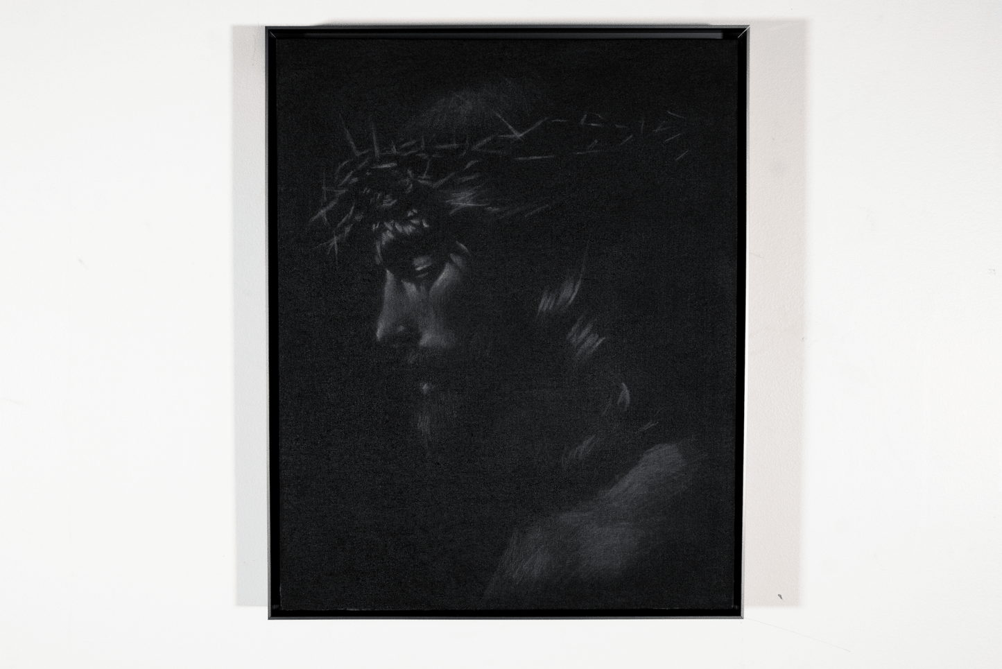 The Cost Of Forgiveness | Original Charcoal on Canvas - Mad Charcoal