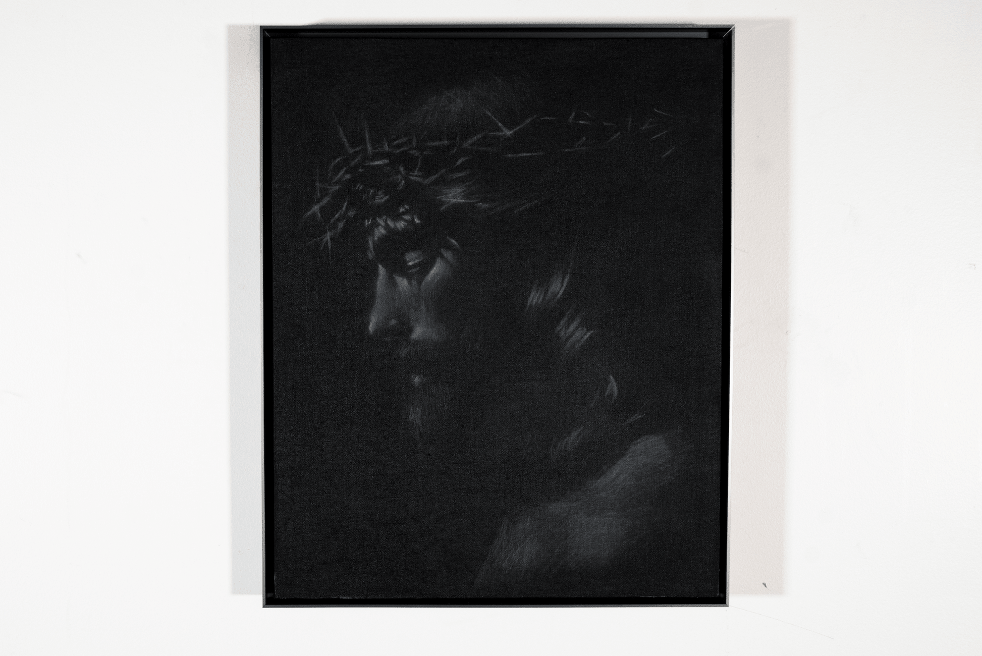 The Cost Of Forgiveness | Original Charcoal on Canvas - Mad Charcoal