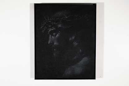 The Cost Of Forgiveness | Original Charcoal on Canvas - Mad Charcoal
