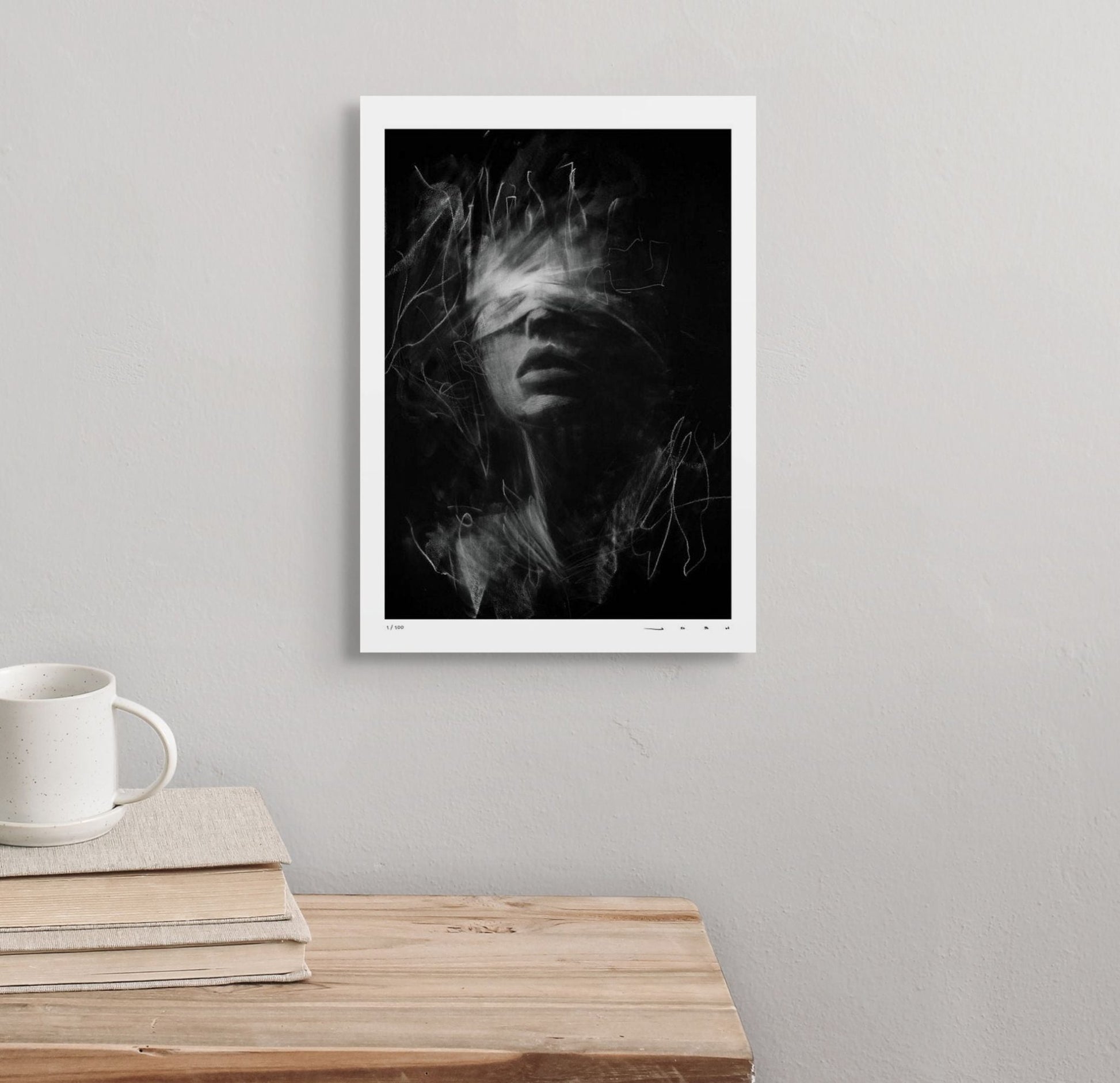 The Darkness Of My Nature | Prints - Mad Charcoal