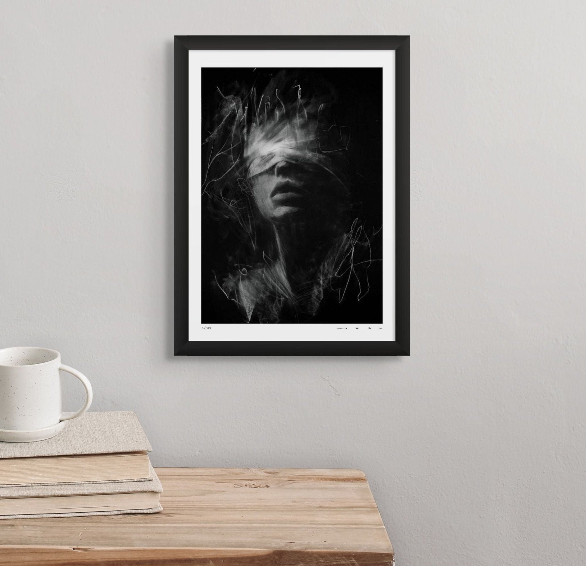 The Darkness Of My Nature | Prints - Mad Charcoal