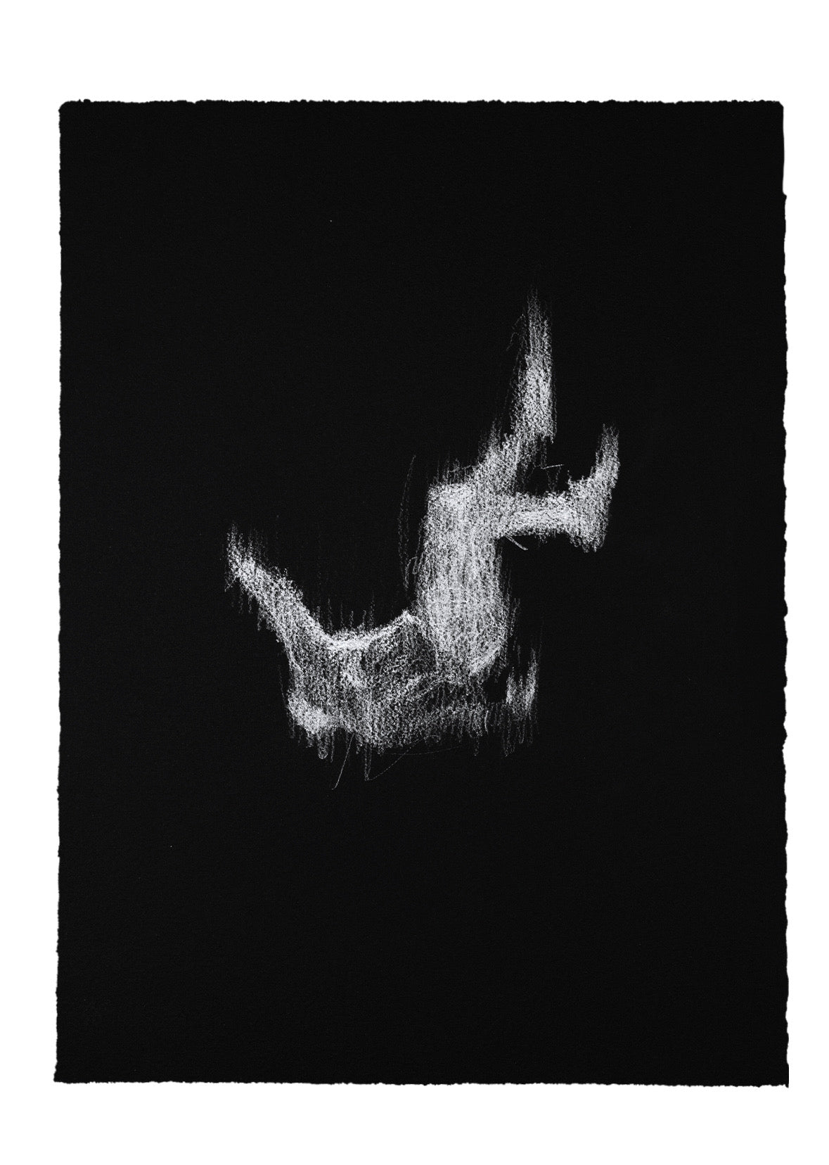 The Darkness That Reaches Me | Original Drawing - Mad Charcoal