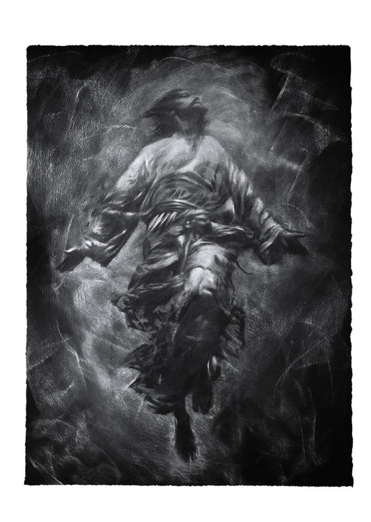 The Dawn Of Redemption | Original Drawing - Mad Charcoal