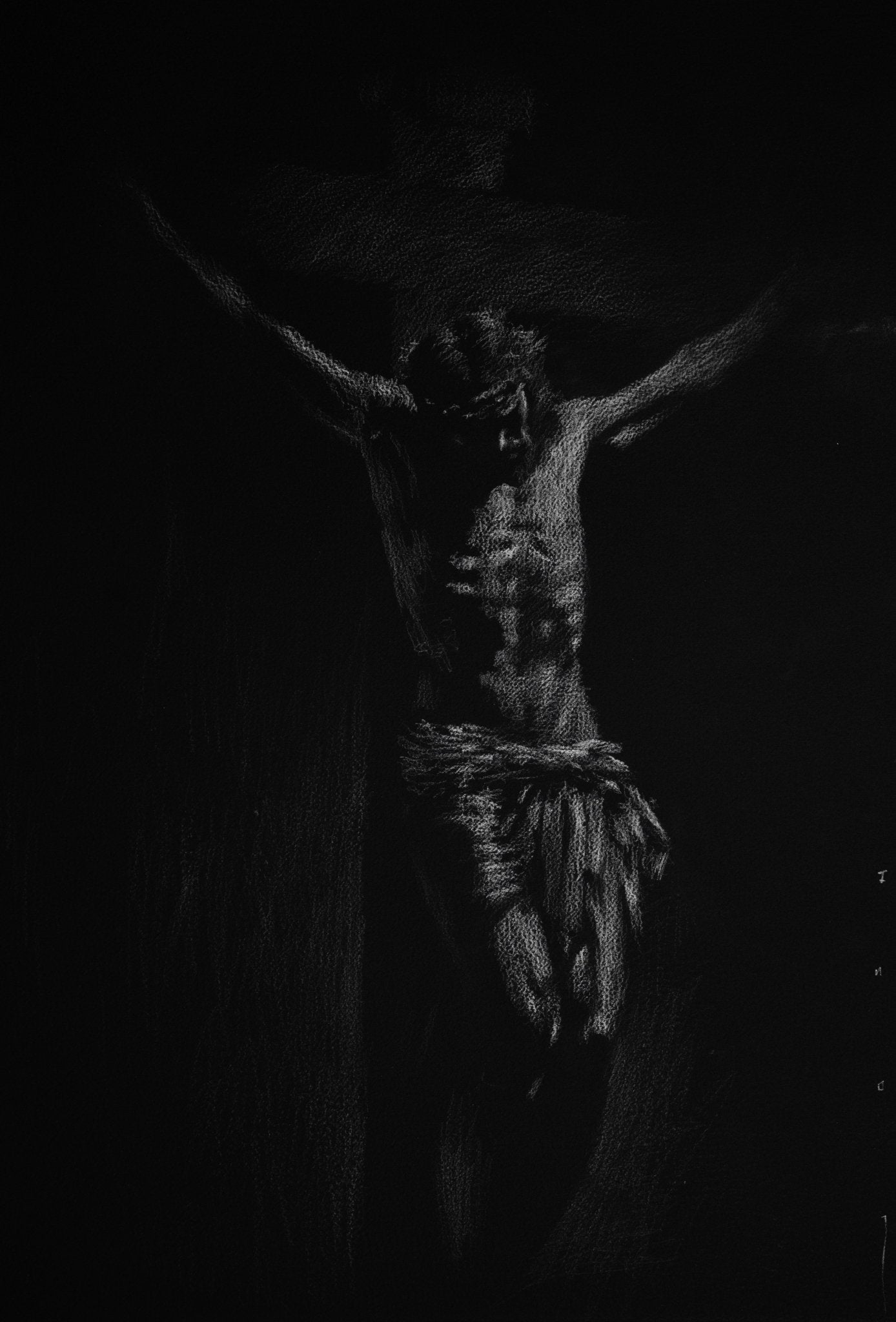 The Day The Earth Went Dark | Original Drawing - Mad Charcoal
