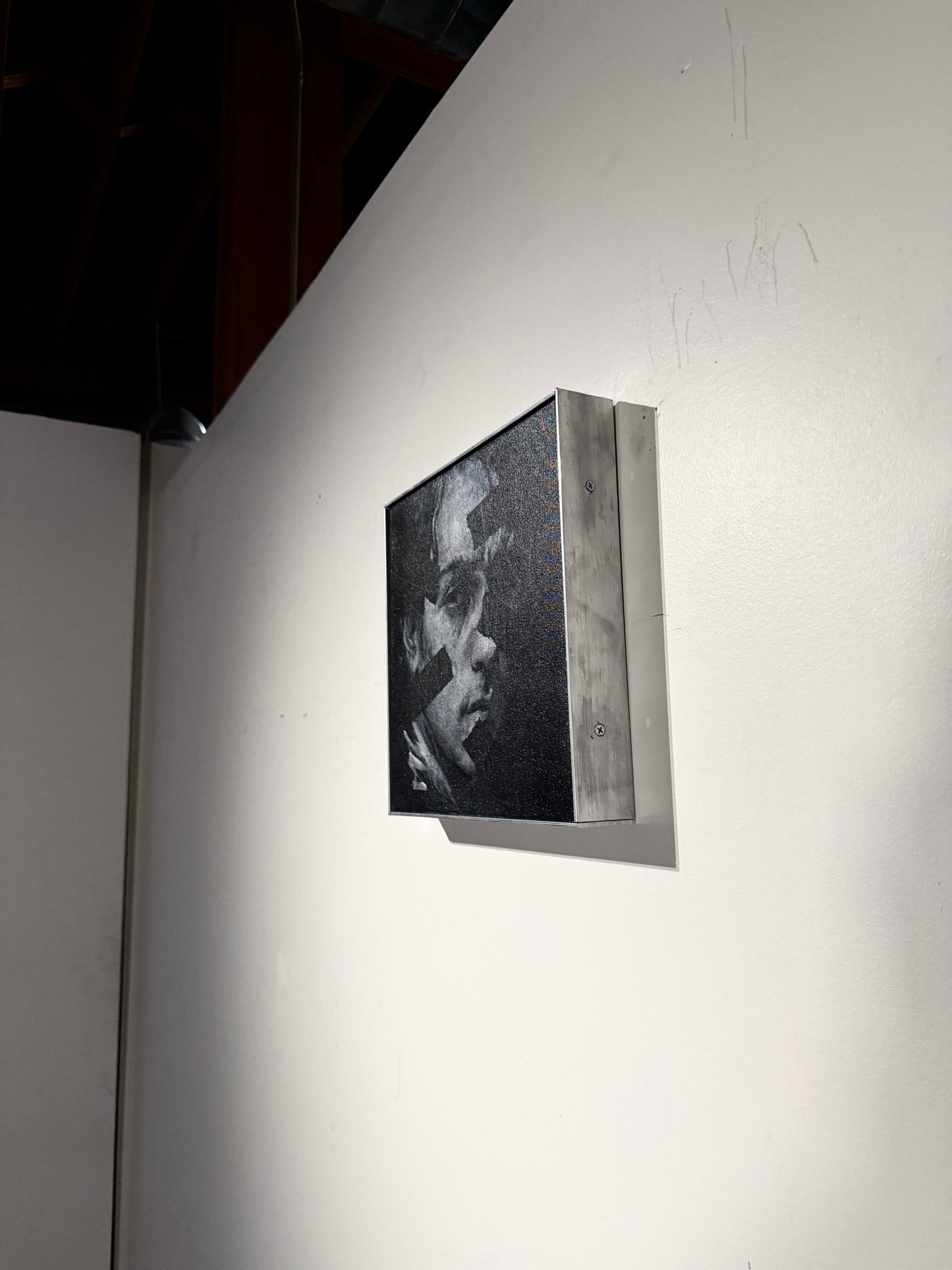The Distance Within | Original Charcoal on Canvas - Mad Charcoal