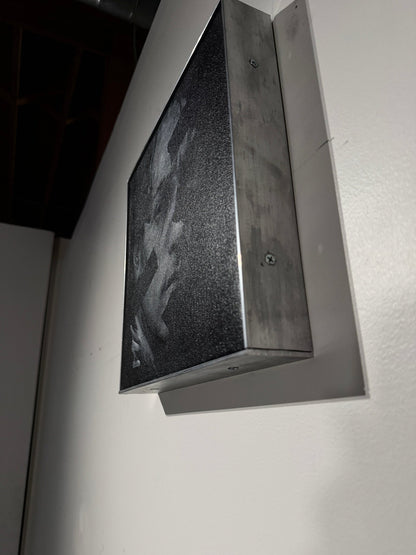 The Distance Within | Original Charcoal on Canvas - Mad Charcoal