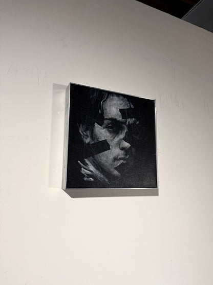 The Distance Within | Original Charcoal on Canvas - Mad Charcoal