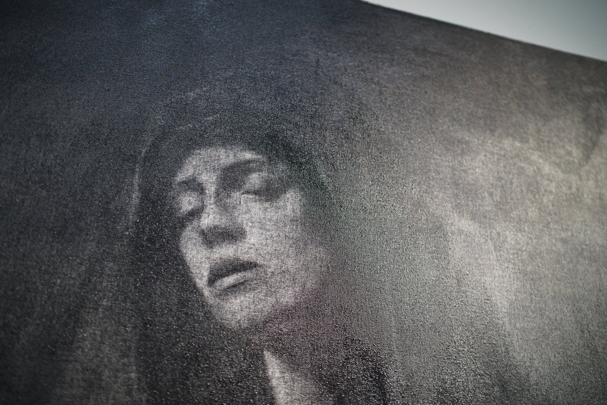 The Divine Descent | Charcoal on Canvas - Mad Charcoal