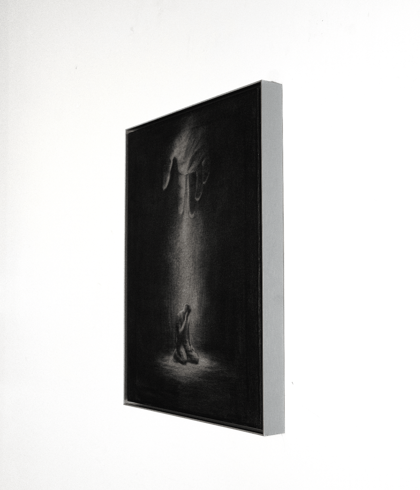 The End of My Wandering | Original Charcoal on Canvas - Mad Charcoal