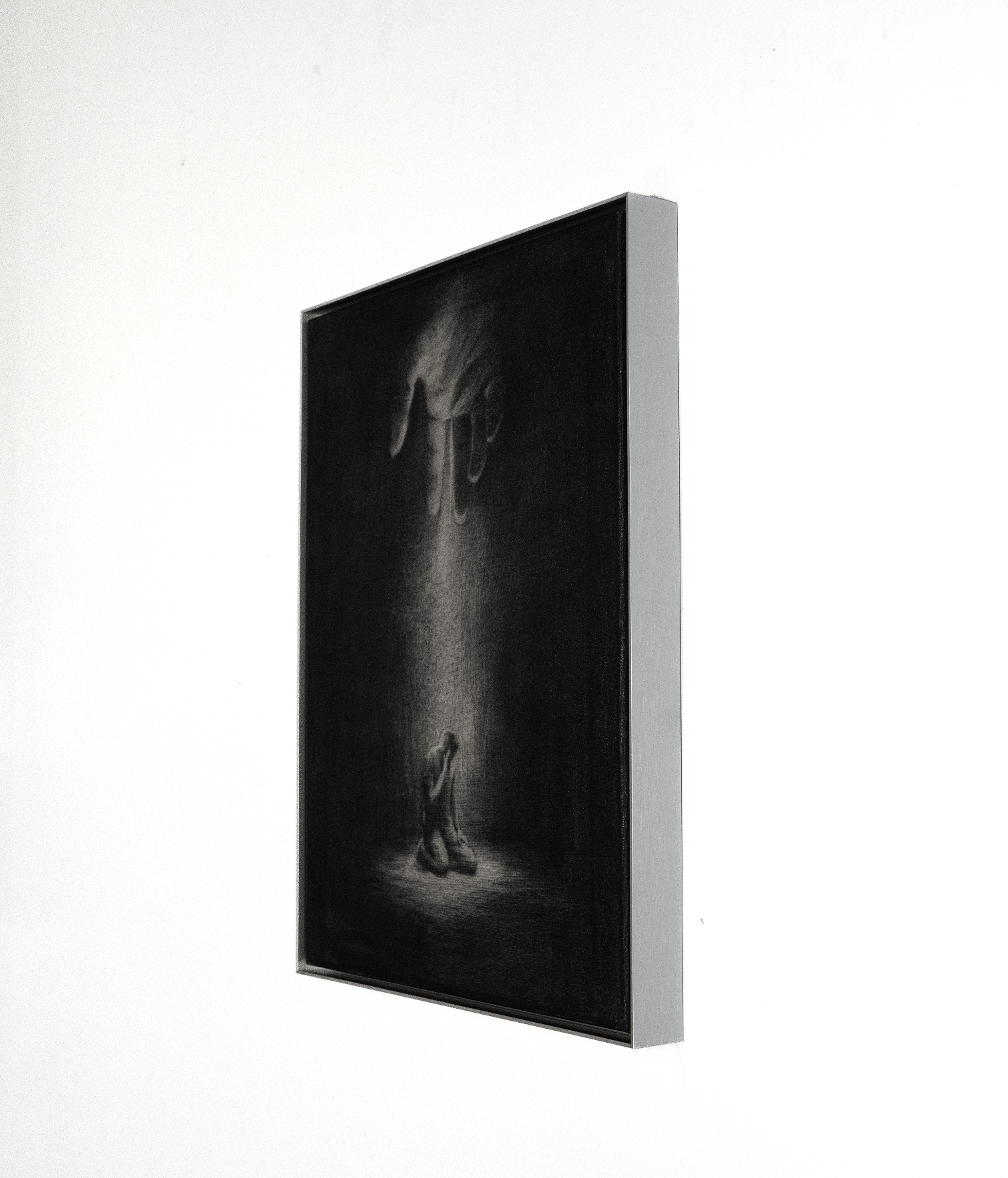 The End of My Wandering | Original Charcoal on Canvas - Mad Charcoal