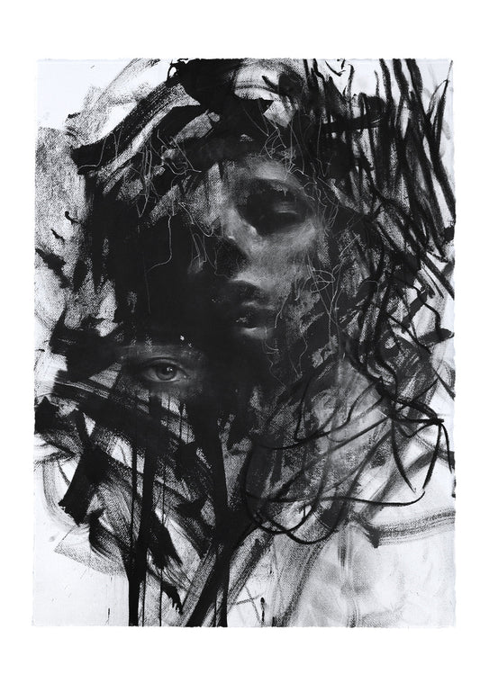 The Exposure Of My Soul | Original Drawing - Mad Charcoal
