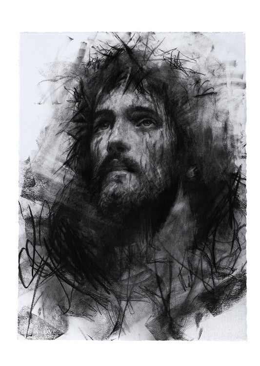 The Glory In The Darkness | Original Drawing - Mad Charcoal