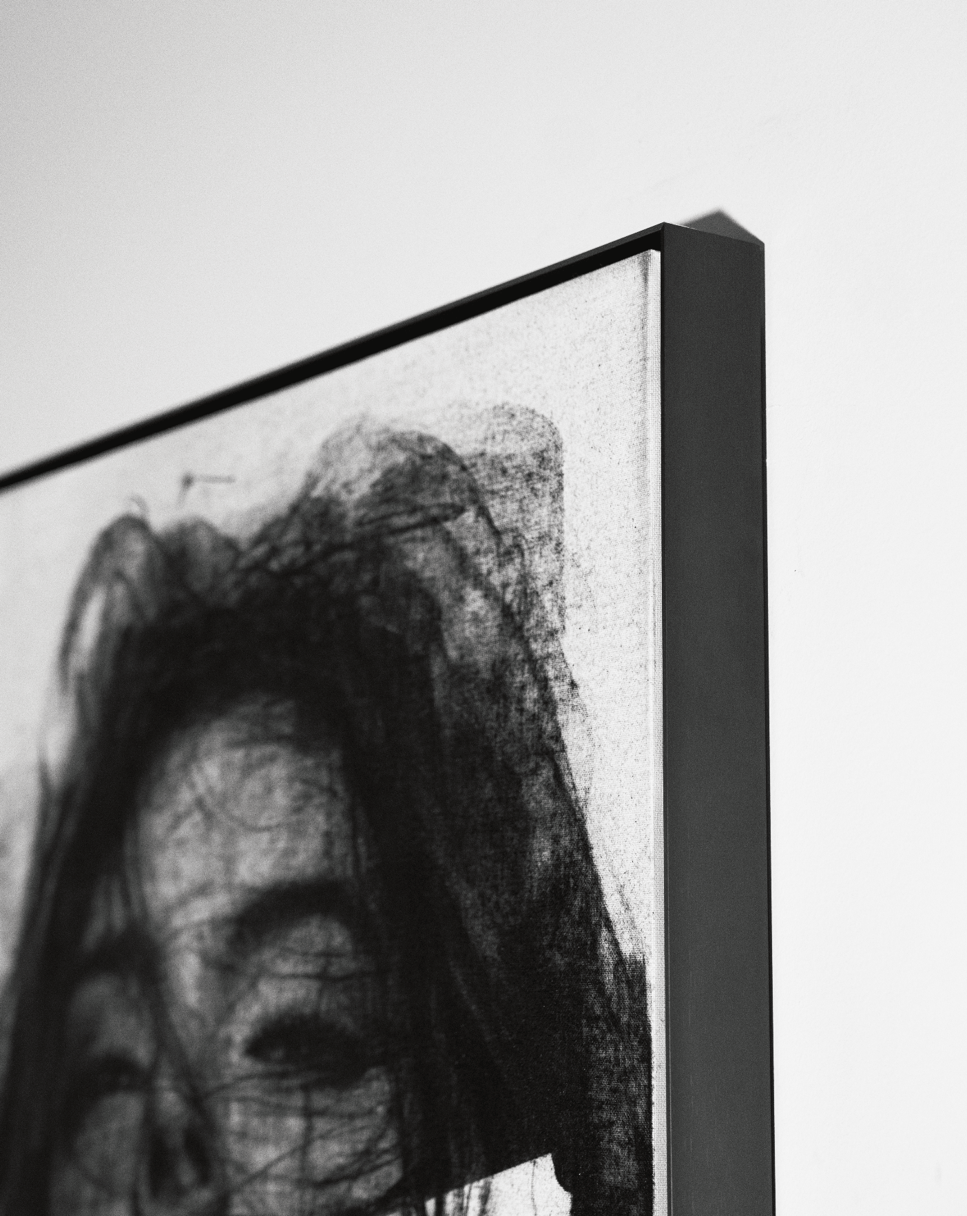 The Part of Me That Never Returned | Original Charcoal on Canvas - Mad Charcoal