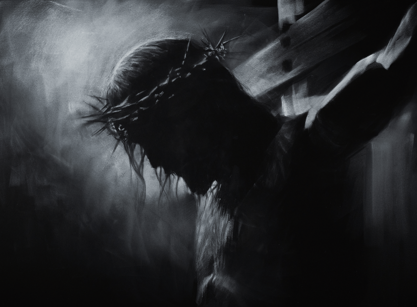 The Passion | Original Drawing - Mad Charcoal