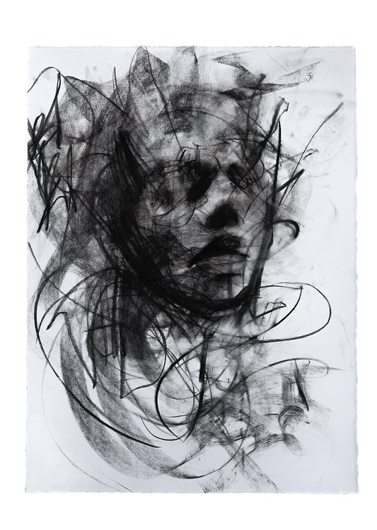 The Shadows Of My Existence | Original Drawing - Mad Charcoal