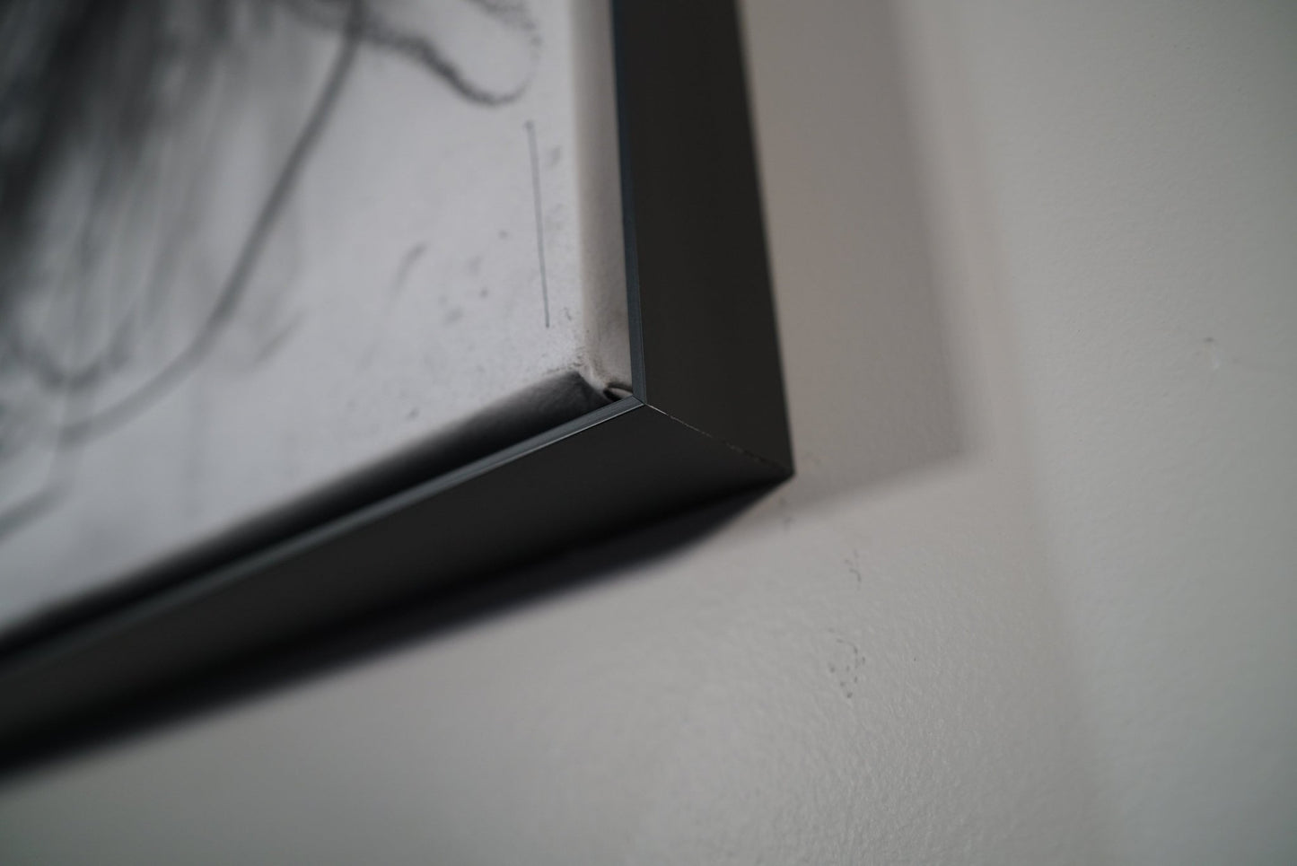 The Space You Left | Original Drawing - Mad Charcoal