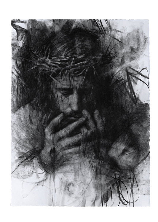 The Suffering Servant | Original Drawing - Mad Charcoal