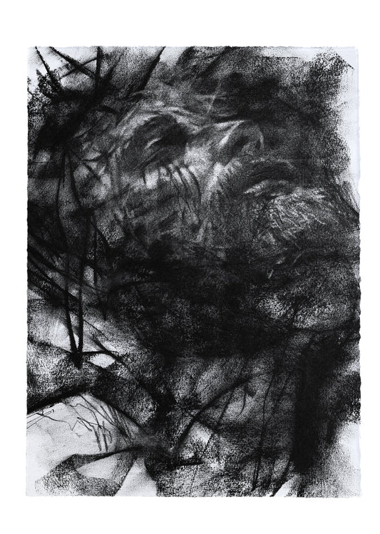 Through Him We Are Redeemed | Original Drawing - Mad Charcoal