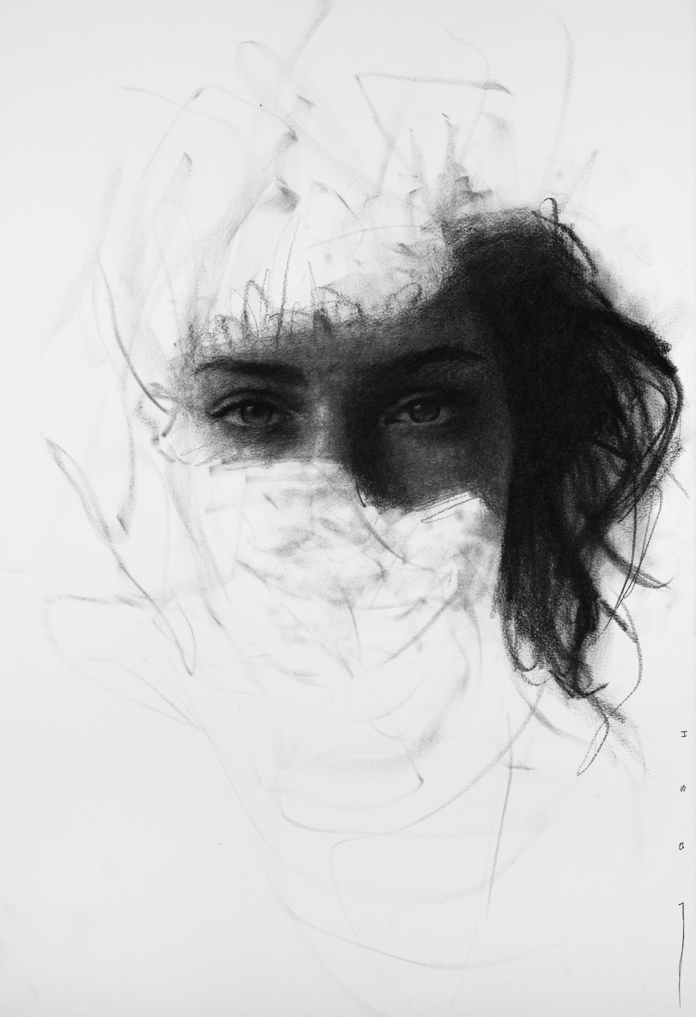 Unraveling Portrait | Postcard Set - Mad Charcoal