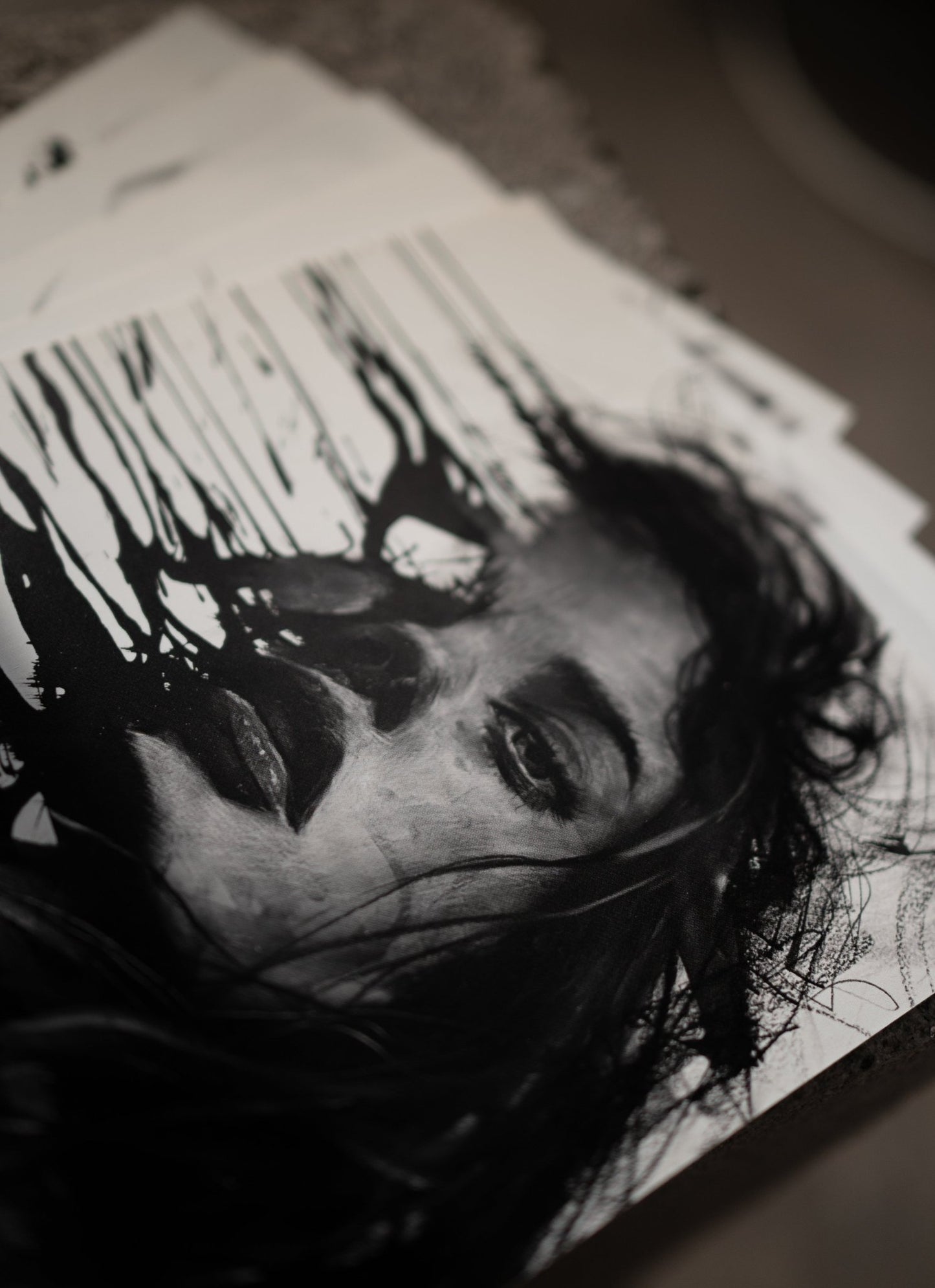 Unraveling Portrait | Postcard Set - Mad Charcoal
