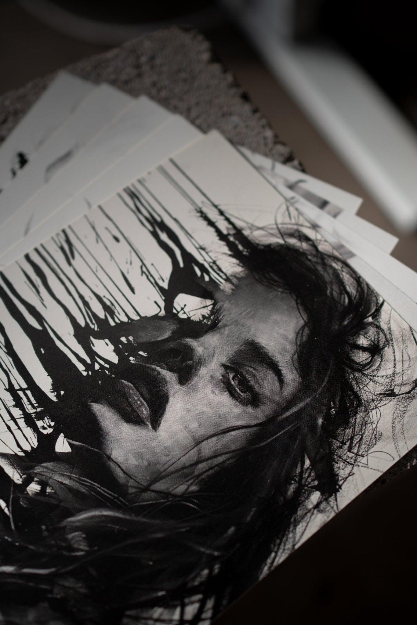 Unraveling Portrait | Postcard Set - Mad Charcoal