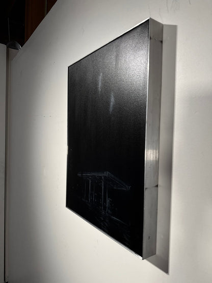 We Were Never Meant to End Here | Original Charcoal on Canvas - Mad Charcoal