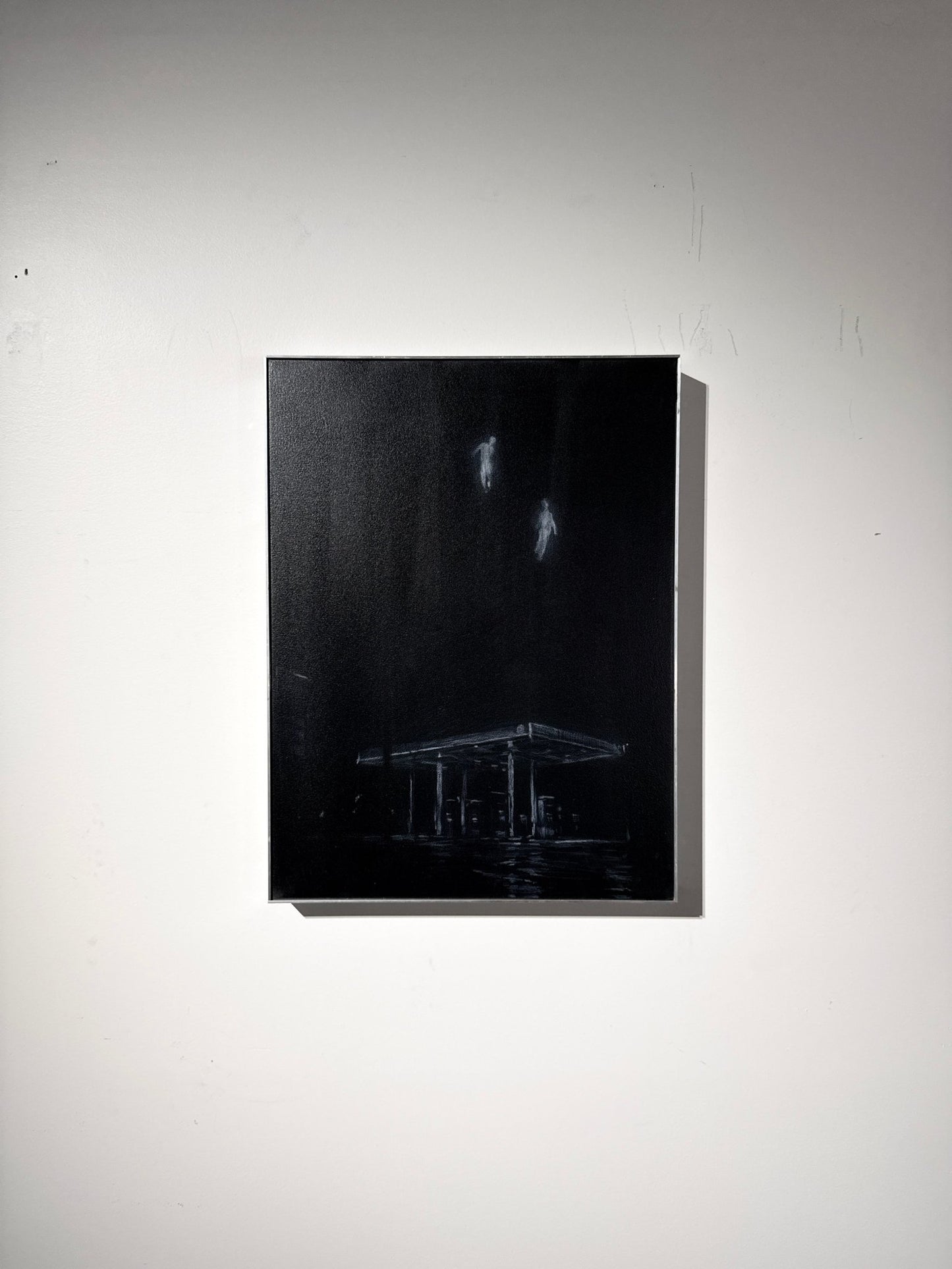 We Were Never Meant to End Here | Original Charcoal on Canvas - Mad Charcoal