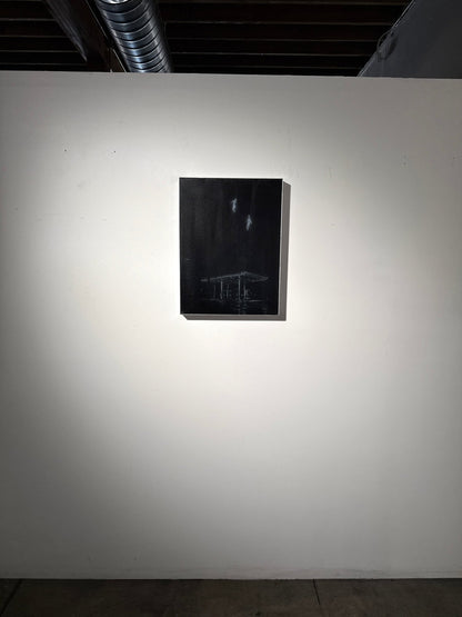 We Were Never Meant to End Here | Original Charcoal on Canvas - Mad Charcoal