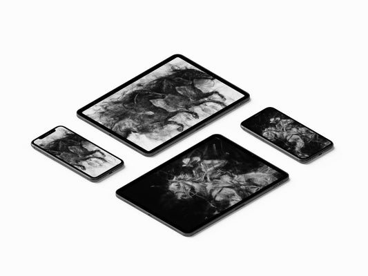 Western | Digital Wallpaper - Mad Charcoal