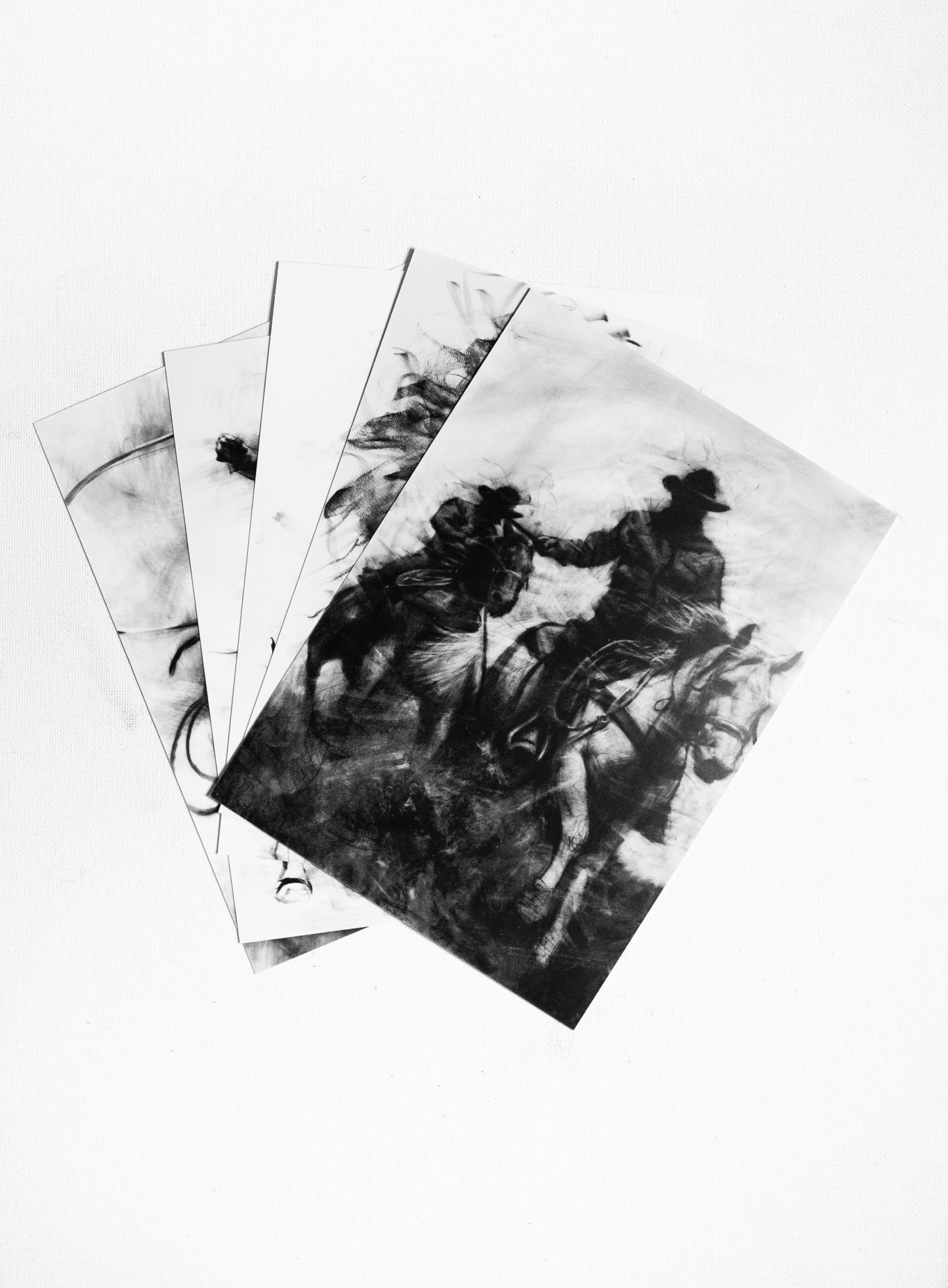 Western Portrait | Postcard Set - Mad Charcoal