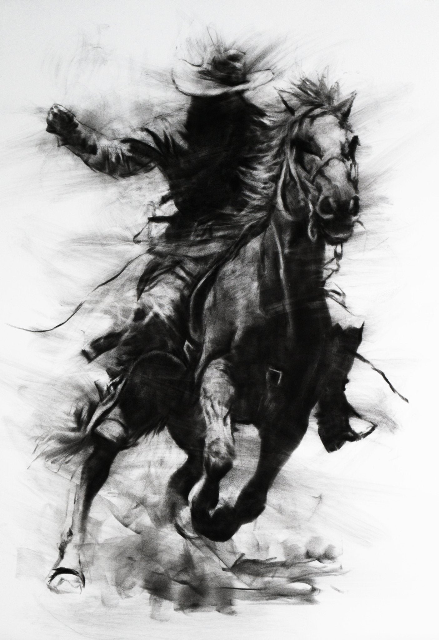 Western Portrait | Postcard Set - Mad Charcoal