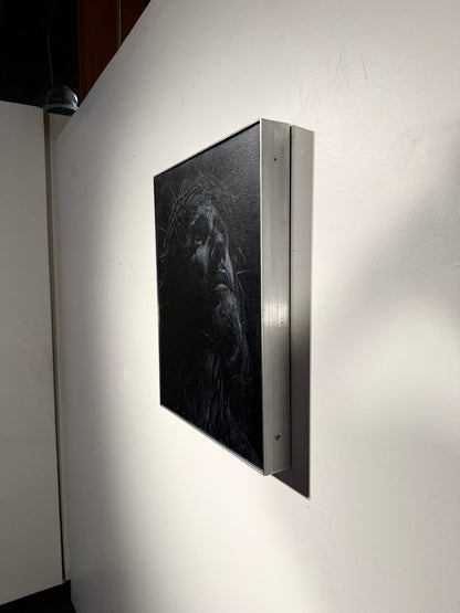 What Love Endured | Original Charcoal on Canvas - Mad Charcoal