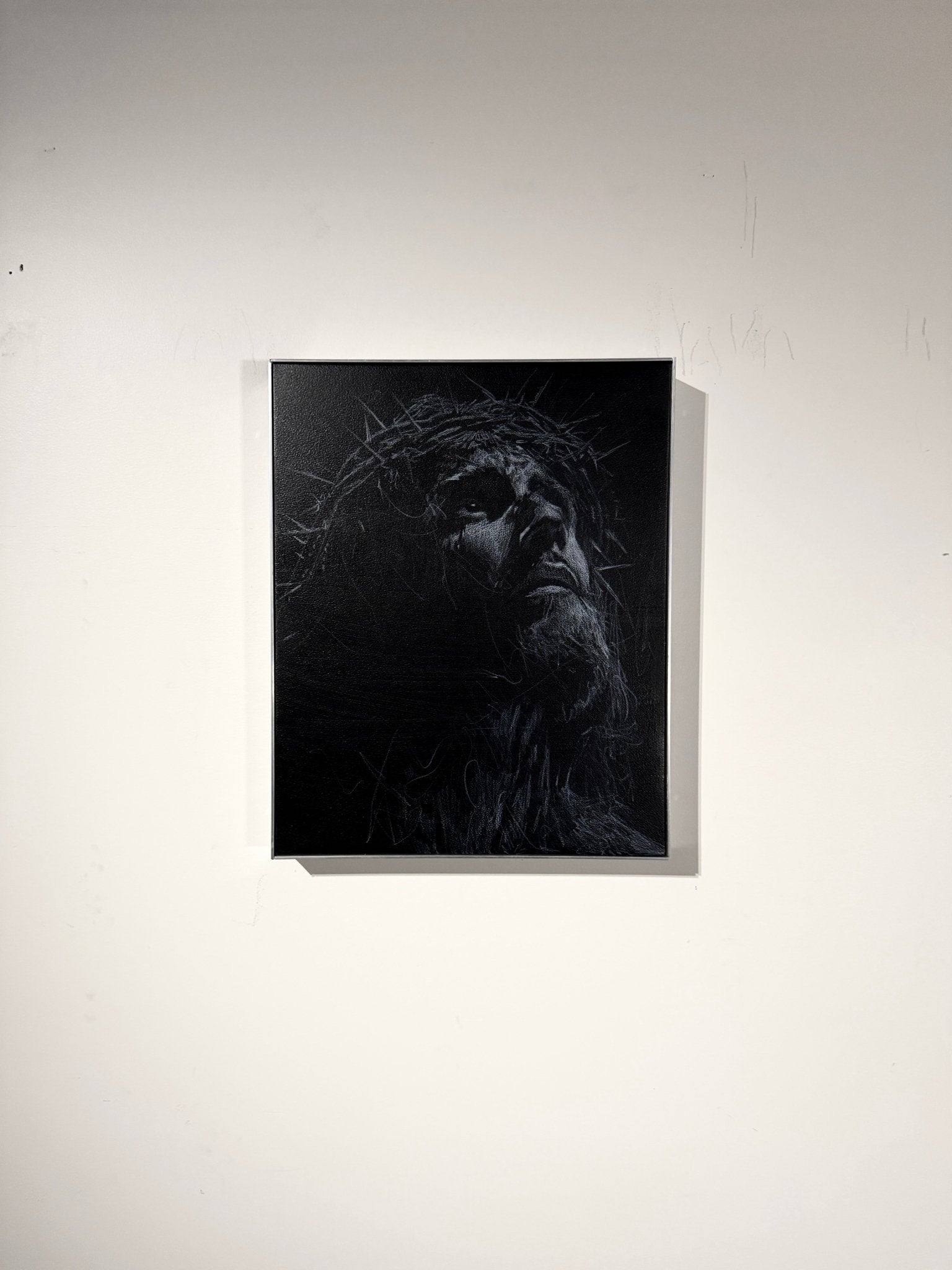 What Love Endured | Original Charcoal on Canvas - Mad Charcoal