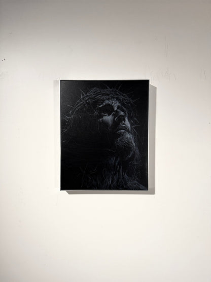 What Love Endured | Original Charcoal on Canvas - Mad Charcoal