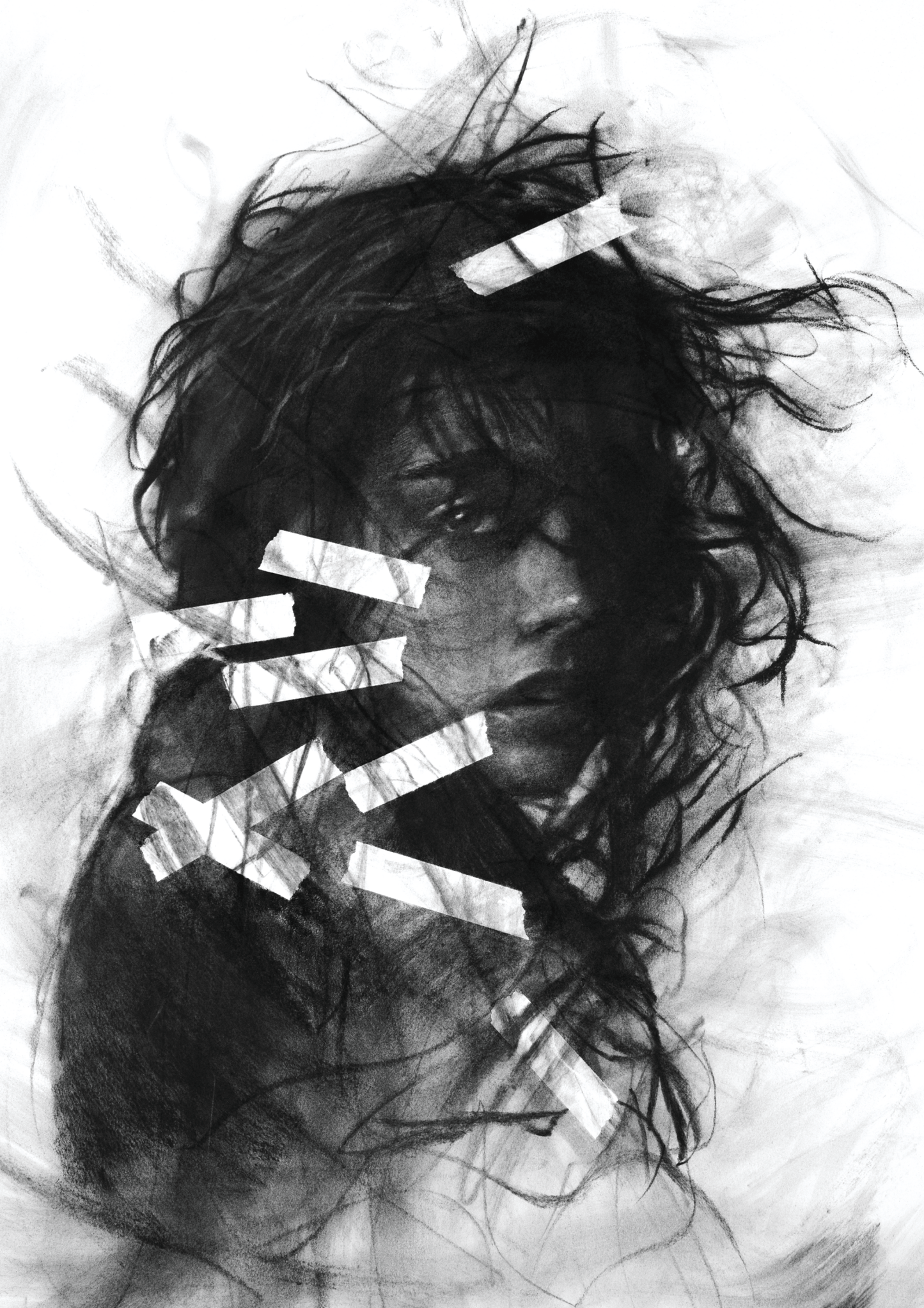 Where Shadows Entangle I Remain - Mad Charcoal