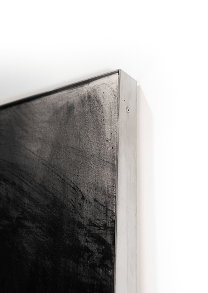 Within the Redemption | Original Charcoal and Oil Pastel on Canvas - Mad Charcoal